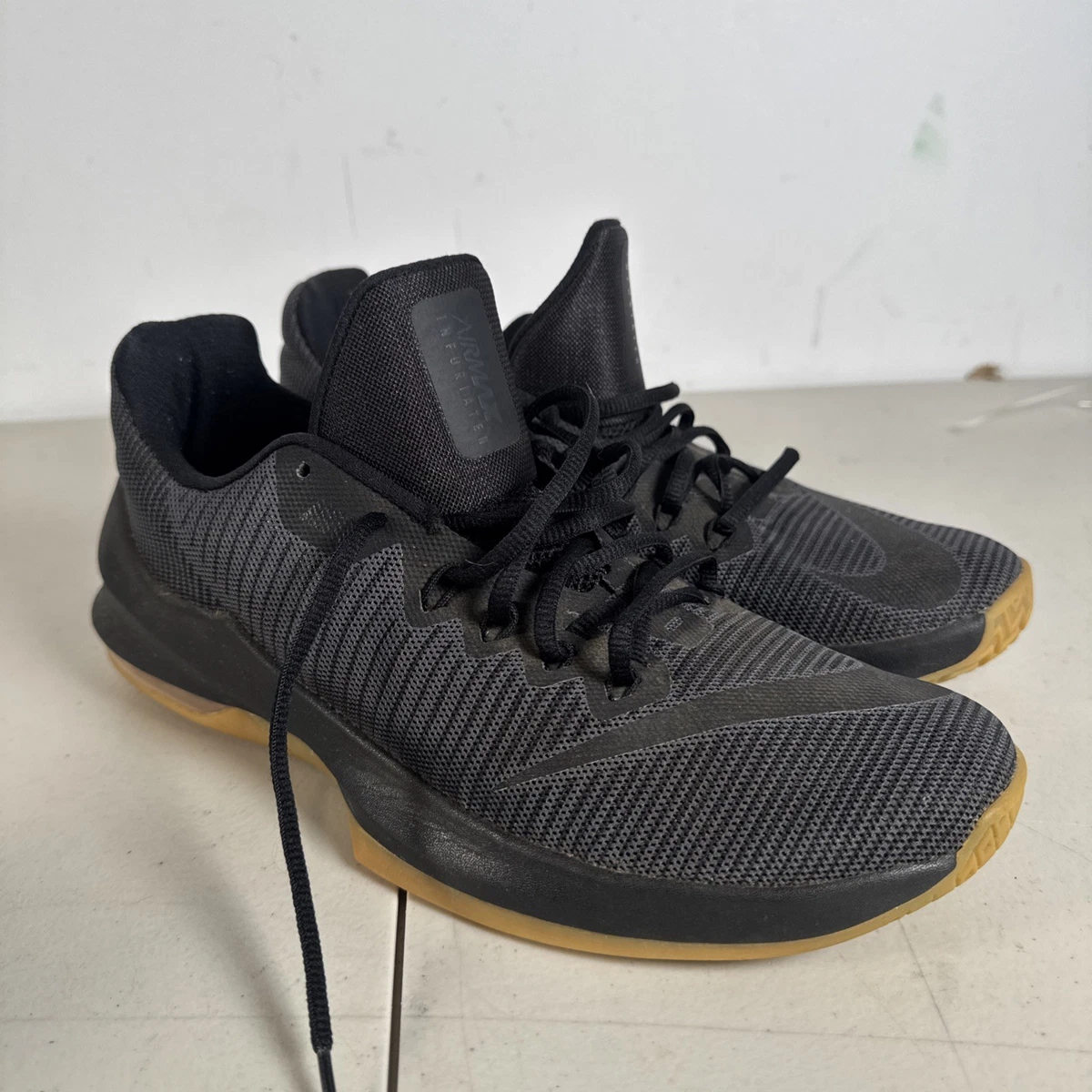 Nike Air Max Infuriate Low Black for Sale | Authenticity 