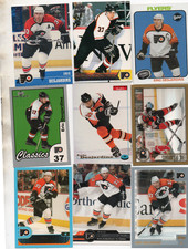 9-eric desjardins lot #1 philadelphia flyers nice mix