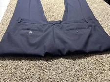 Kenneth Cole Reaction 40X32 Navy Blue Mens Dress Pants