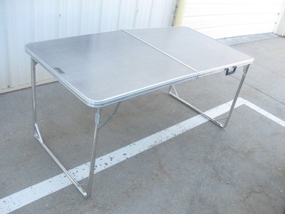 Coleman テーブル EUC BIG 8 Person COLEMAN 30x60 FOLDING ALUMINUM CAMP TABLE