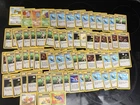 Pokémon TCG 1st Edition Base Set Shadowless Lot 65+  Cards English Vintage