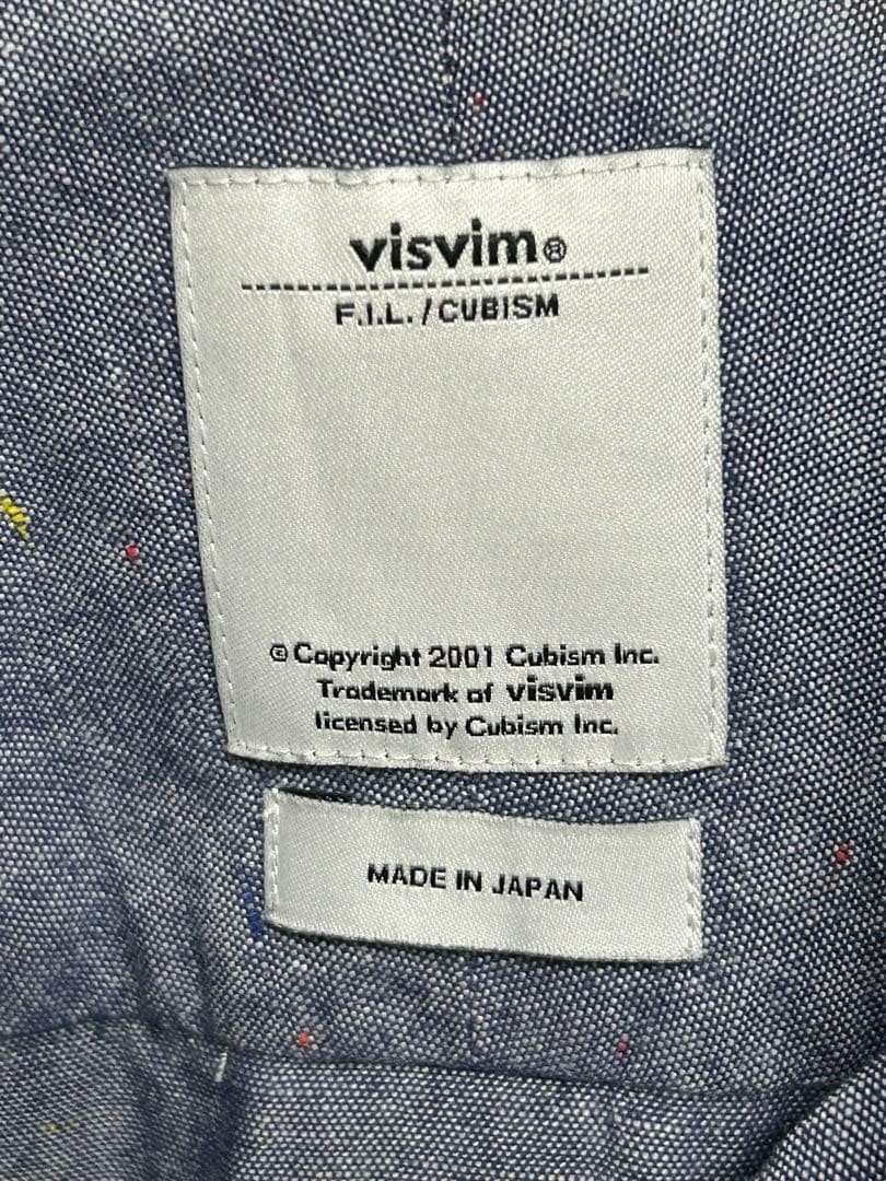 visvim Chambray Button-Down Shirt Size 1 Multicol… - image 4