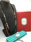 STELLA & DOT Beaded Necklaces x2 with Boxes (JF116J)