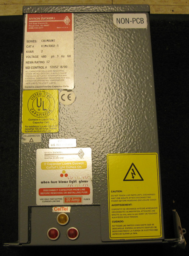 Myron Zucker KIM43002-3 Capacitor 480 Volt | eBay