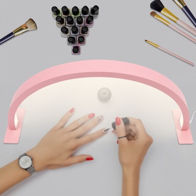 Dimmable Led Half Moon Desk Lamp,Nail Led Salon Light Styling Tattoo Make-up 36w