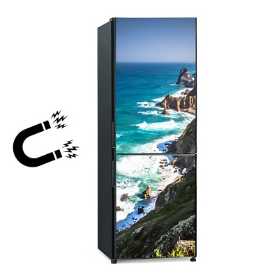 Kühlschrankmagnet Tür Aufkleber Die Klippen Cabo da Roca Portugal Meer wellen