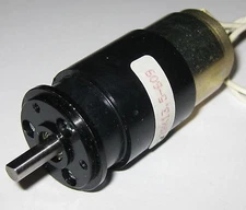 Faulhaber Motor and Gearhead with 6" Wired Plug - 6 V - 650 RPM - 2230 V006S