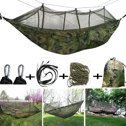 Ultra-Light Travel Camping Hammock | 300kg Load Capacity, Quick-drying Parachute - Picture 10 of 14