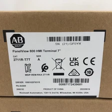 2711R-T7T New AB Factory Sealed PANELVIEW 800 7-INCH HMI TERMINAL 2711RT7T
