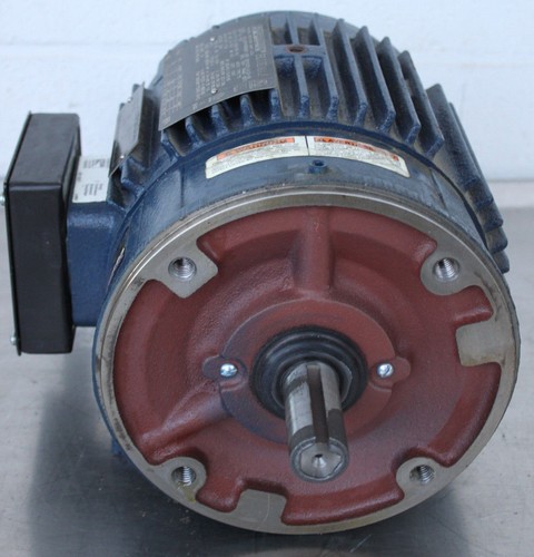 REGAL BELOIT MARATHON Y527 182THTS8028 BLUEMAX ELECTRIC MOTOR 3HP 3PH - Picture 5 of 6
