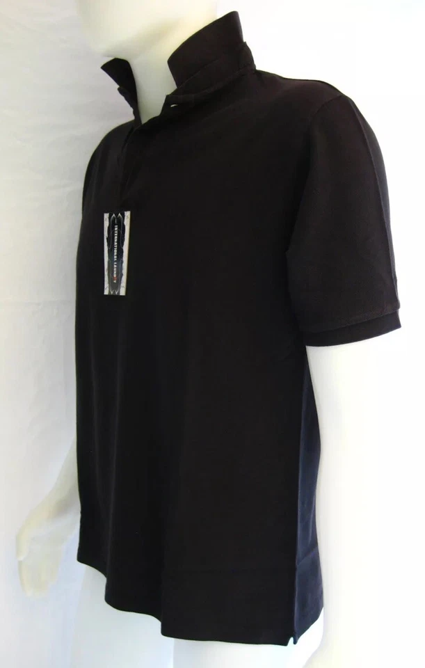 International Laundry Men's Short Sleeve Polo Shirt Black XXL - Изображение 2 из 3