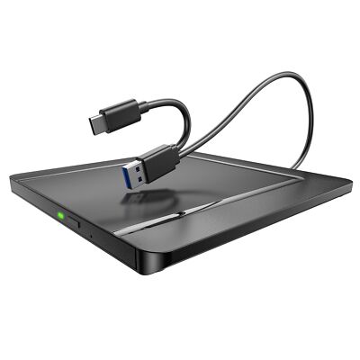 External CD DVD Drives External CD DVD +/-RW Drive USB 3.0 Portable DVD Reade...
