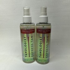 2 Tanologist Express Tan Self Tan Water Dark 6.76 FL.oz 200ml Spray New Vegan