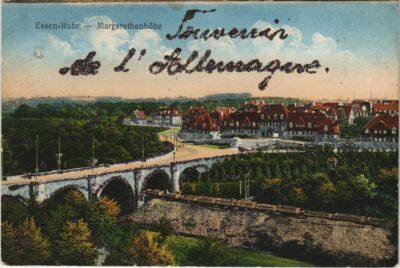 Postcard postcard Essen Margarethenhohe GERMANY (1134544)