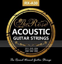 6x Gitarrensaiten für Westerngitarre Akustikgitarre Stahlsaiten Seite - The Rose