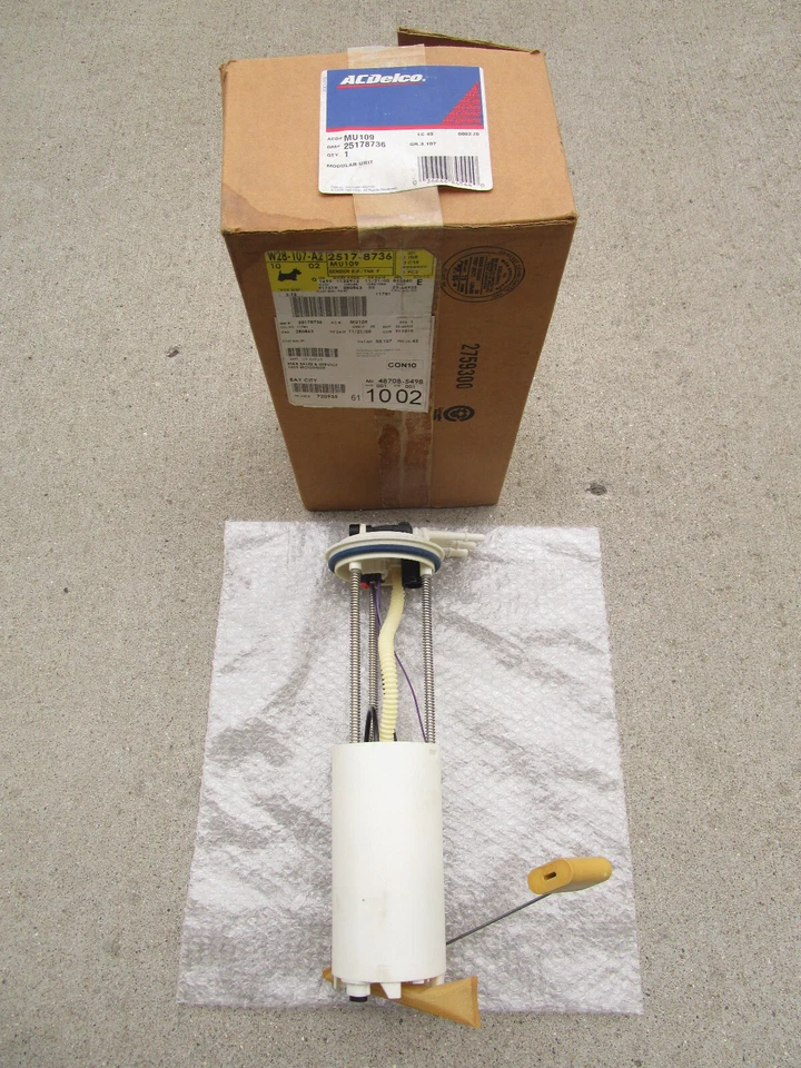 97 - 99 CHEVY ASTRO GMC SAFARI 4.3L V6 ТОПЛИВНЫЙ НАСОС МОДУЛЬ НАБОР С УПЛОТНЕНИЕМ OEM НОВЫЙ - Изображение 4 из 4