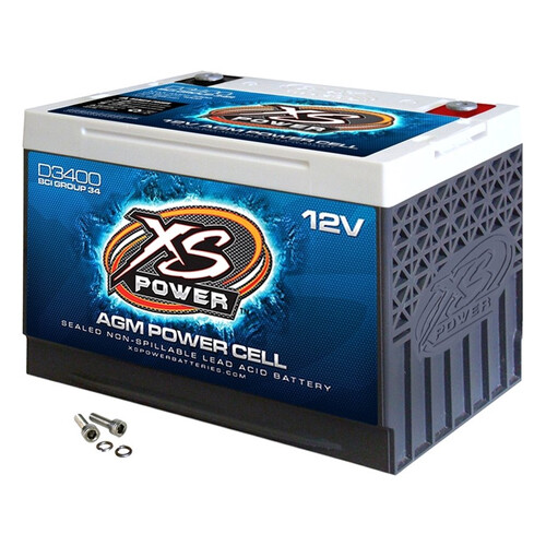 ‼️最終金額‼️ XS POWER XS-D3400 XS Power D3400 12V 4000 Watt Battery Group 34 AGM 3300 Max Amps | eBay