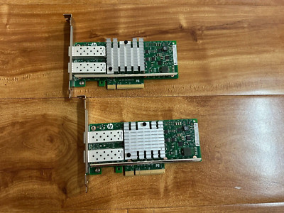 Lot (2)  HP 560SFP+ Ethernet 10Gb 2-Port Network Adapter 665247-001
