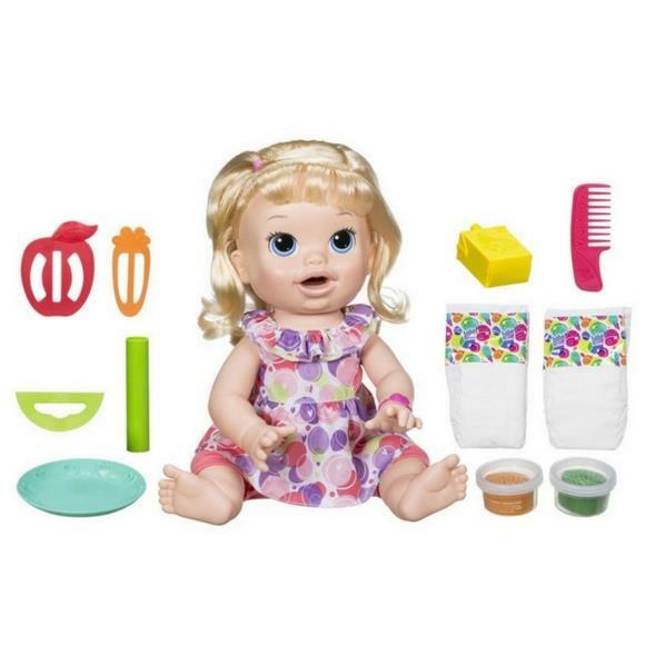 baby alive super snackin sara blonde