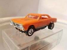 MoDEL MoToRING 1967 Chevelle Orange HO scale slot car T-jet Custome Wheels