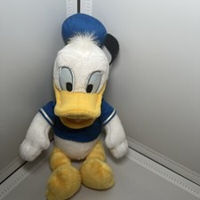 Disney Cruise Line Sailor Donald Duck Plush Bean Bag Stuffed 9" Soft Lovey D4STL