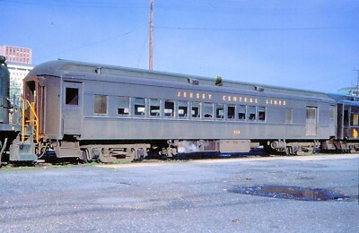 Central Railroad of New Jersey Personenwagen 303, Allentown PA 1964 5x7 Foto