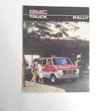 VINTAGE 1986 GMC RALLY VANS DEALERSHIP SALES BROCHURE SPECIFICATIONS INFORMATION