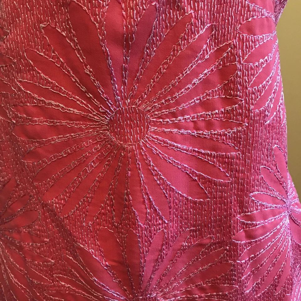 Vestido de grife TOCCA high-end novo em folha tamanho 8 - Imagem 4 de 4