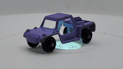 Vintage Tootsietoy Diecast Metal Purple 2.25 Inch Baja Run About Moon Eyes - Video 1 of 1