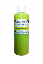 Silkcraft Silk Paint Plus - Iron Fixed 200ml - Lime Green - HIGH QUALITY