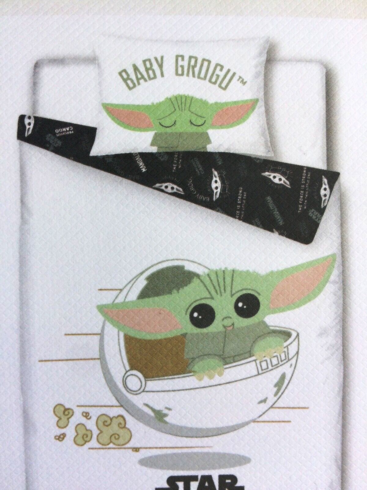 Star Wars The Mandalorian Duvet Cover Set Grogu Baby Yoda Home Bed