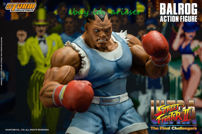Storm Collectibles 1/12 Balrog SF2 In Stock New Toys Action