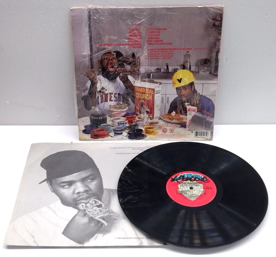 The Diabolical Biz Markie - The Biz Never Sleeps LP 1989 US ORIG
