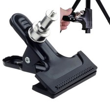 Clip Clamp Light Stand 1/4"Screw F Flash Trigger Mount Bracket Photography HOT 