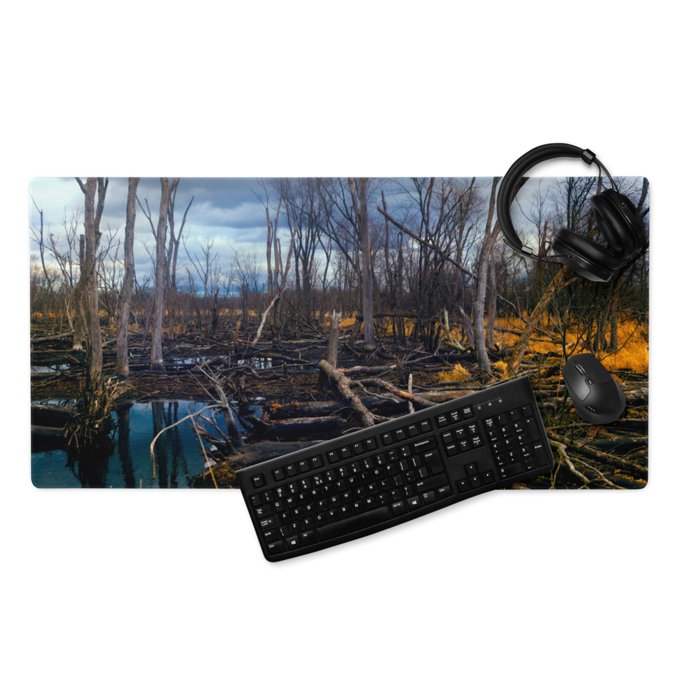 Gaming mouse pad large keyboard mousepad extended desk pad xl desk mat
