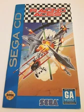 Racing Aces (Sega CD, 1993) AUTHENTIC Instruction MANUAL Booklet ONLY Nice Shape