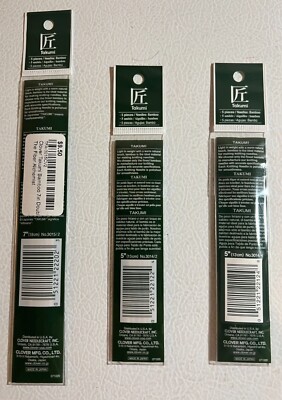 Clover Aiguilles à Tricoter Takumi Double Pointe En Bambou 16cm X 2.5mm