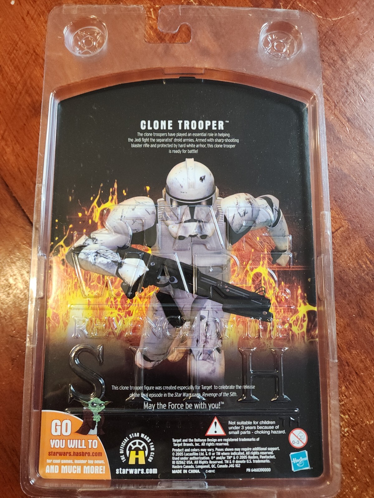 Target Exclusive Clone Trooper Star Wars Revenge of the Sith figure ...