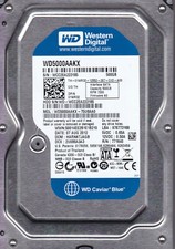 WD5000AAKX-75U6AA0 dcm: HARNKTJAGB AUG/2012 500GB 3.5" SATA Western Digital