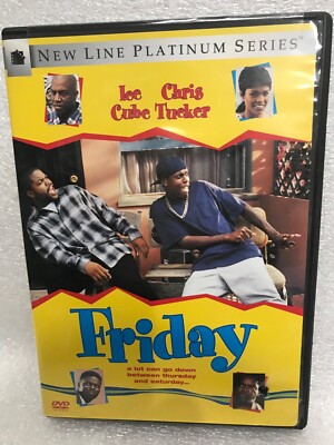 Friday DVD,1999 Widescreen PLATINUM Series, Ice Cube  Preowned Damaged case