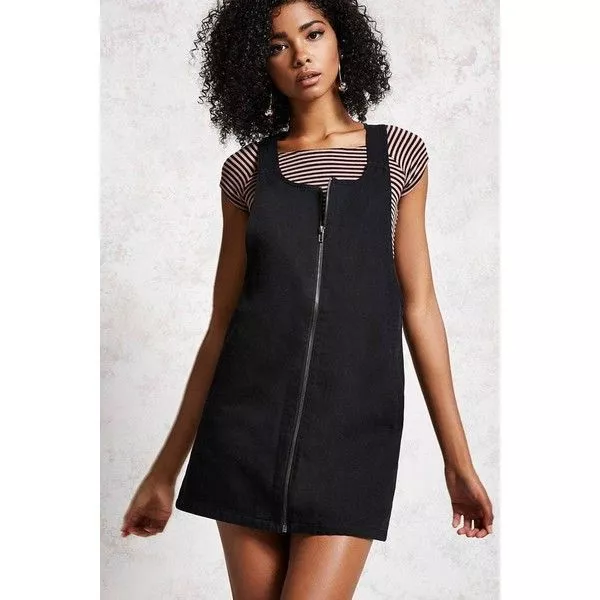 Forever 21 black overalls 2025