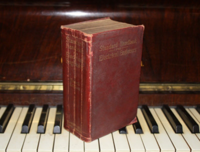 1918 Standardhandbuch für Elektroingenieure 4. Aufl., 4. Eindruck A.E.G.