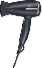 Asciugacapelli da Viaggio Phon Pieghevole 1600 Watt colore Nero Beurer HC 25