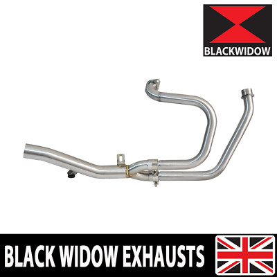 HONDA NT650 NT 650 DEAUVILLE Exhaust System Downpipes - No Silencer