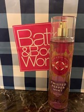 1 TWISTED PEPPERMINT Bath Body Works Fine Fragrance Mist Body Spray 8 FL OZ