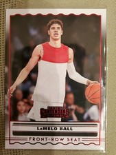 2020 Panini Contenders Draft Picks Red Parallel LAMELO BALL Front Row Seat🔥🔥🔥
