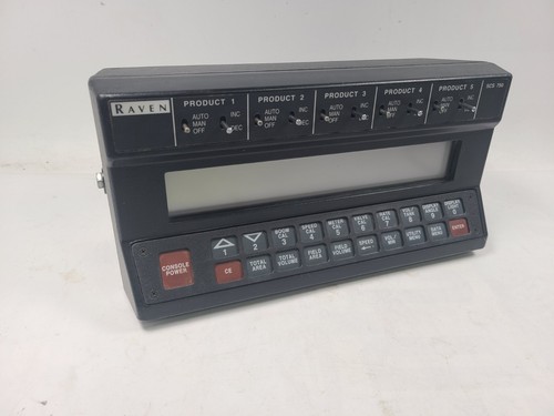 Raven SCS 750 Sprayer Monitor. 5 section controller console. 063-0159-903
