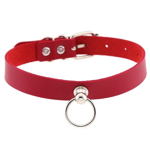 Nuevo Collar Gargantilla Estilo Harajuku Punk Accesorios Cuero con Colgante Collar - Imagen 10 de 39