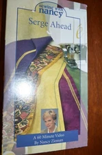 Sewing With Nancy: Serge Ahead - 60 min- VHS format
