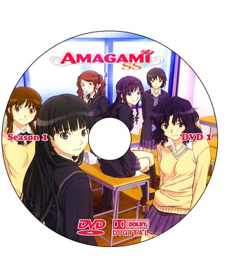 ANIME, AMAGAMI SS, 1ST-2ND, 5 DVD, 1-39+2+1 EPISODES, ENG/SUBT, 1